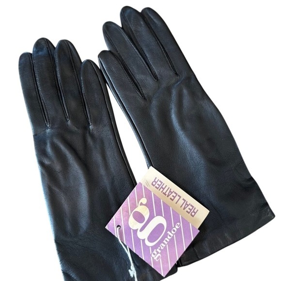 Size Small Real Leather Gloves Grandoe - Picture 2 of 9